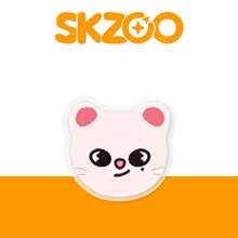 1套8件官方原創SKZOO可愛動物氣囊手機支架，壓克力材質，印花設計清晰可愛 - 彩色 - 查看 12