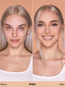 SHEGLAM [2件組] Complexion Pro 霧面粉底液與遮瑕膏套組 - Shell - 查看 3