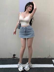 Women Denim Shorts - 2020 - View 2