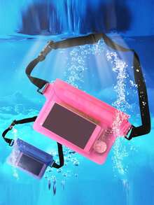 PVC Waterproof Phone Pouch, Summer Outdoor Sports Waterproof Bag, Outdoor Sports Beach Phone Protection Bag, Swimming Diving Protection Case, Back To School Essentials, Waterproof Bag, Beach Bag, Beach Accessories, Suitable For Boating - A - View 10