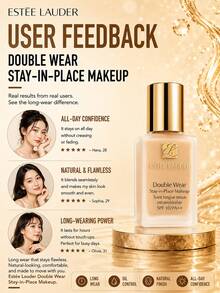 Estée Lauder 雅詩蘭黛粉底液 1W1 5/7/15ml，高遮瑕，有效遮蓋毛孔與細紋，長效持妝，不暈染不脫妝，易上妝，適合乾性肌膚 - 雅詩蘭黛DW1w1粉底液 - 查看 9