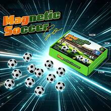 New Magnetic Soccer Game, Desktop Parent-Child Interactive Toy, Logical Thinking Training Tool, Competitive Educational Board Game, Party, Holiday, Festival Atmosphere Enhancing Mini Game - Multicolor - View 2