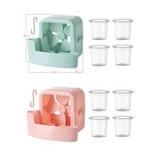 1PC Portable No-Drill Fan Cooler With Ice Cubes - Clamp-On Hands-Free Operation, Durable Plastic Design, Suitable For Home, Office And Outdoor Use - Instant Cooling Without Electricity, Portable Fan Cooler For Summer Heat Reduction, Compact Fan - A - View 5