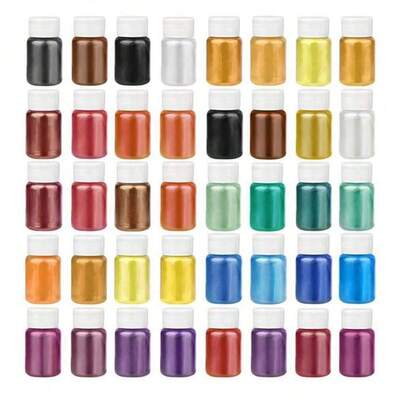 Edible Glitter Set, Metallic Decorative Powder, Metallic Shiny Powder Suitable For Beverages, Alcohol, Cakes, Candies, Desserts, Bakery, Restaurants, Vegetarian