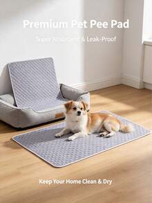 Washable Reusable Dog Pee Pads – Waterproof Leak-Proof 4-Layer Absorbent Pet Training Mat For Puppy Crate Car Seat - Multiple Sizes - View 3