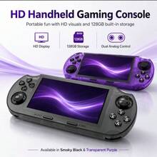 SF3000 Retro-Handheld-Spielkonsole, tragbare Videospielkonsole mit 4,5-Zoll-IPS-Bildschirm und vorinstallierten klassischen Spielen, ideales Geschenk für erwachsene Gamer - Übersicht 4
