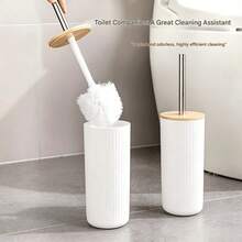 Long Handle Toilet Brush, Suitable For Thorough Cleaning Of Home Toilets And Squat Toilets - A Must-Have Choice! - A - View 3