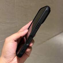 Free Shipping On 1 Item, Matte Dual-Layer Magnetic Charging  Handyhülle, 2mm Thick TPU+PC Material, 1300 Magnetic Force, Shockproof And Scratch-Resistant, Simple Solid Color, Compatible With MagSafe Magnetic Charging Interface For IPhone 12/Pro/Pro Max/13/Pro/Pro Max/14/Pro/Pro Max/15/Pro/Pro Max/16/Plus/Pro/Pro Max/17/Air/Pro/Pro Max - 藍色 - 查看 6