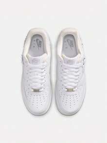 Nike Women's W AIR FORCE 1 '07 Low-Top Casual Sports Shoes IR8637-100 - Silver - View 6