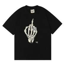 Creative Studio Graphic Tee Unisex Oversized T-Shirt Casual Streetwear Crew Neck Short Sleeve Loose Fit EST.2026 - 手 - 查看 7