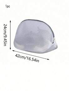 1/2pcs Shoes And Clothes Laundry Bag, Washing Machine Laundry Bag, Thickened Shoe Washing Mesh Bag, Home Anti-Deformation Laundry Protection Bag, Multicolor - One Size, Suitable For Washing Shoes And Underwear In Home Washing Machine - White - View 8