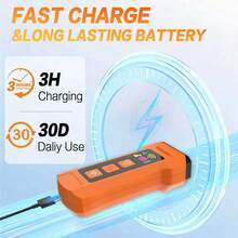 ENSSU 3X Pengusir Anjing Ultrasonik, Perangkat Anti Gonggong Genggam 6 in 1 dengan Lampu LED, Perangkat Pengusir Gonggong Anjing Jarak Jauh 50 kaki, Alat Pelatihan Hewan Peliharaan Ultrasonik Isi Ulang, Pengusir Anjing Portabel, Perangkat Pelatihan Anjing yang Ampuh untuk Anjing Besar/Sedang/Kecil - MultiWarna - View 6