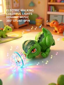 Children's Elephant Toy, Electric, Can Sing, Dance And Rotate, Suitable For Boys And Girls, With Lights And Educational Functions - Multicolor - View 7