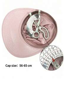 1 Stück Damen UPF 50+ UV-Schutz Sonnenhut, Damen Outdoor Sport Sonnenhut, Cut Out Hut, leichter faltbarer Pferdeschwanz Sport Hut, geeignet für Sport, Strand, Golf, Wandern - Verschiedenfarbig - Übersicht 8