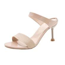 Women Slides - Apricot - View 2