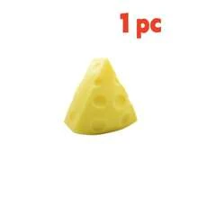 1 pieza Juguete antiestrés de queso nuevo, queso realista creativo, hecho de material TPR, adecuado para viajes, oficina y regalo pequeño para la temporada de graduación - Multicolor - Ver 12