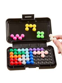 Fun Smart Magic Ball Puzzle Game - Fun Magic Ball Pyramid Children's Training Puzzle Toy For Developing Logical Thinking Skills - Multicolor - View 5