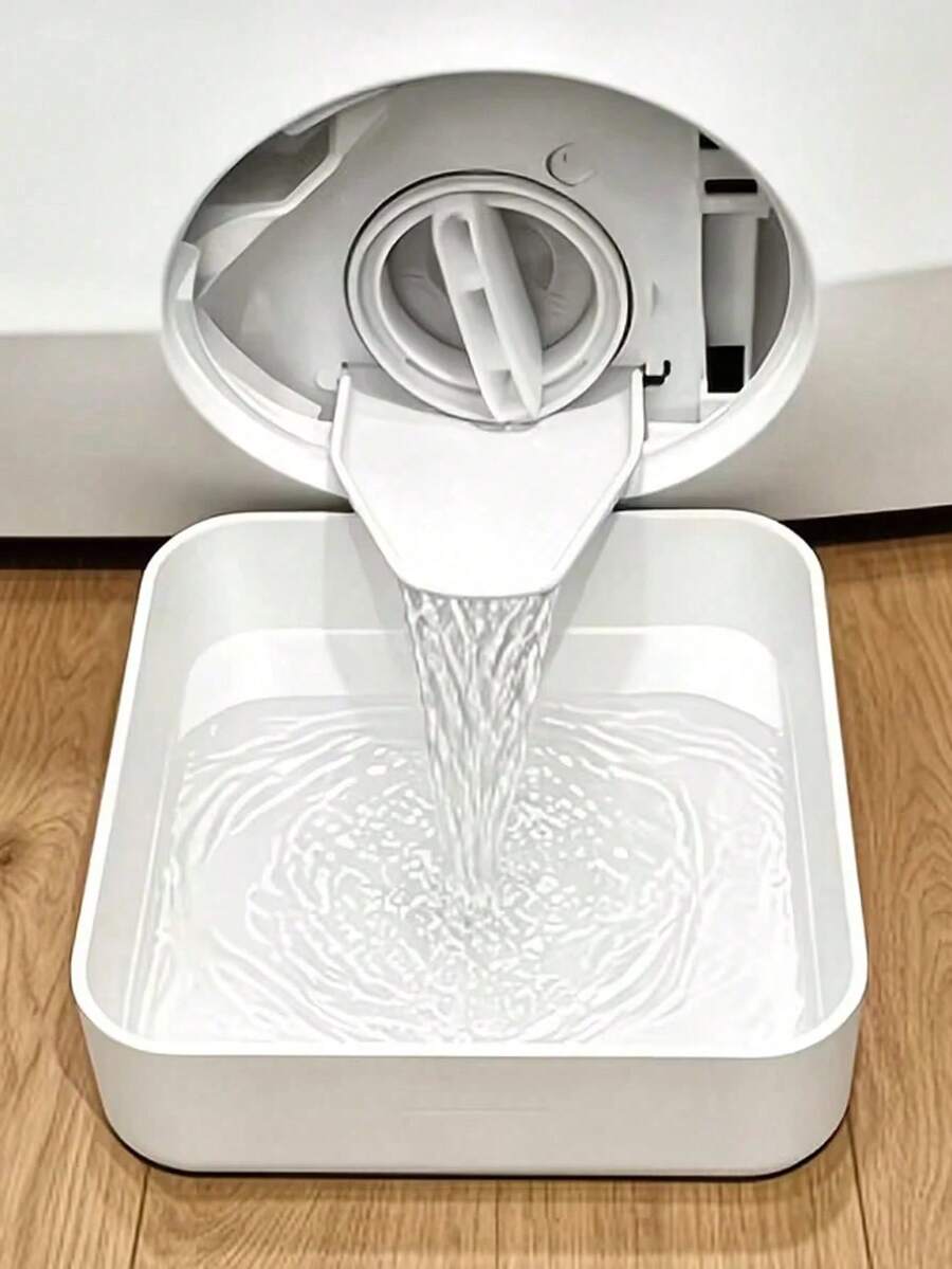 Washing Machine Drain Tray(Washing Machine Drain Tray With Deflector And Lid Opening Tool)Effectively Preventing Overflow In Laundry Room,Washing Machine Outlet Cleaner And Organizer,Can Be Used For Storing Water In Washing Machine Outlet Efficient