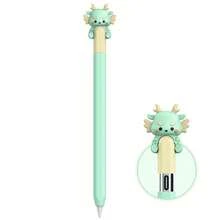 Pencil Sleeve For Apple Pencil (USB-C), Silicone Protective Case Accessory, Compatible With Apple Pencil (USB-C), Supports Magnetic Charging And Double Tap - Multicolor - View 2