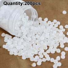 200顆 5mm 壓克力磨砂米珠 混色 DIY 手作珠飾 手鍊項鍊吊墜配件 半成品材料 - 200pcs5mm磨砂米珠 - 查看 10