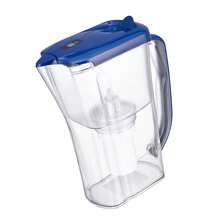 Jarra con Filtro de Agua de 9 Tazas con Filtro 5 Etapas, Plástico, con Indicador de Cambio de Filtro, sin BPA, Duración de 3 Meses o 150 L, Reduce la Cal, el Plomo, el Cloro y los Olores - 150 L - Ver 8