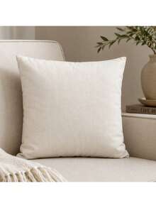 Cojín Decorativo 45 x 45 cm con Relleno Incluido, Funda con Diseño Geométrico Moderno, Cierre Invisible, Suave al Tacto, Ideal para Sala, Sofá, Sillón, Cama, Recámara, Hogar, Oficina y Decoración de Interiores - Gris - Ver 3