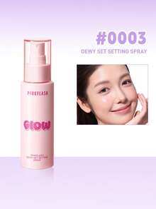 PINKFLASH Pink 24H Long-Lasting Oil-Control Setting Spray, Waterproof, Sweat-Resistant, Moisturizing, Can Be Used As Toner And Setting Spray, Suitable For Gen Z And Y2K Makeup, Valentine's Day And New Year Gift F32 - #0003 - View 1