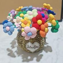 Creative Rocker Colorful Flower Pen Cute Decompression Neutral Pen Gift Stationery Cartoon Student Pen - Random Styles - View 9