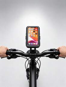 Waterproof Bicycle Phone Holder, 360° Adjustable Motorcycle Handlebar Phone Mount, Universal Phone Holder, Cycling Accessories - Multicolor - View 5