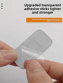 4 paia di fermi magnetici ultra sottili per armadi, magneti per ante senza foratura con nastro biadesivo forte, fermi magnetici nascosti per porte pesanti per cucina, armadio, cassetto, porta scorrevole - Multicolore - Visualizzare 6
