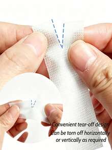 Breathable And Waterproof Nail Patches; Eyelash Extension Isolation Pads, Breathable Makeup Tape; Designed To Strengthen Nail Surface To Prevent Breakage, Inhibit Nail Biting, And Repair Damaged Nails - Multicolor - View 6