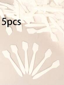 10/50/100 Stücke Mini Make-up Spatel Creme Make-up Masken Löffel, DIY Make-up Werkzeuge Balsam Stift Beauty Werkzeug Set, DIY Gesichts Balsam Misch Spatel Löffel Make-up Werkzeuge Reise Essentials Schulbedarf Urlaub Camping Zubehör Damen Parfum Herren Parfum Strand Parfum Flasche - Weiss - Übersicht 15