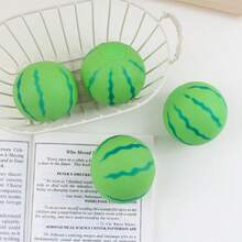 Summer Watermelon Shaped Single Piece Squeeze Toy, Soft Slow Rebound Stress Relief Squeezy, Mini Fruit Desktop Decoration, Cute Mini Holiday Gift Squeezy, Suitable For Children, Teenagers And Adults Daily Relaxation And Entertainment - Multicolor - View 7