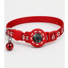Katt GPS-spårare, mini GPS-husdjursspårare med halsband, IPX8 vattentätt kattspårningshalsband, ingen månadsavgift, stöder Apple Find My (endast iOS), smart husdjursspårare - Multifärgad - Visa 9