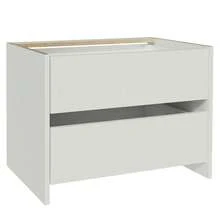 MADESA Storage Drawers - White - View 2