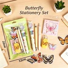 Student Ins Style Back To School Stationery Gift Box, Multi-Color Options, Student Office Supplies, Teen Girls Gift, Back To School Season Essential - Multiple Styles - View 4