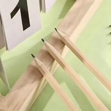 150支六角形HB石墨鉛筆,天然木材,未削尖,無橡皮擦,大包裝教室禮品 - 木製鉛筆 - 查看 6