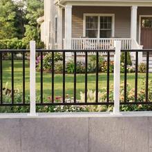 4Ftx 36in H Level Deck Railing Kit, Textured Black AAMA2604 Powder Coat, IBC Certified Guard Rail Deck Porch Balcony Patio Outdoor - Black-level Railing + 4 Step + 1 - View 4