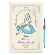 Safta Disney Alice In Wonderland Premium A5 Notebook, 96 Sheets, Hardcover And Glued Binding, With Matching Pen And Inner Pocket - Premium A5 - View 2