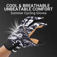 1 Pair Motorcycle Gloves, Summer Riding Gloves, Motocross Bicycle Gloves, Touchscreen, Racing Protection, Riding Accessories, Riding Essentials, Gift For Male And Female Riders - Multicolor - View 6