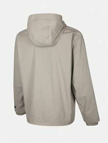 Adidas Men's WUZONG WARM JKT Woven Hooded Jacket KS6484 - Brown - View 2
