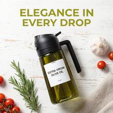 1pc Handheld Oil Sprayer, 2-In-1 Spraying And Pouring Function, Large Capacity Olive Oil Dispenser,Send Labels, Suitable For Kitchen And Home, Mist Spraying, Leak-Proof, No Residue, Ideal For Graduation Gifts, Bachelor Parties, Bridesmaid Gifts - View 16