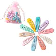 15pcs Candy Color BB Hair Clips, Colorful Girly Style Hair Clips, Ins Viral Hair Clips For Adults, Bangs Clips, Straight Hair Clips, Hair Accessories - Hair Clip - View 4