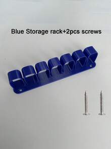 壁掛式螺絲起子與鉗子收納架，兼容洞板的車庫工具整理架，適用於工作坊、工具房、居家與層架單元（不含螺絲） - 多色 - 查看 10