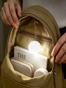 1pc Heart-Shaped USB Rechargeable Wallet Light, Handbag Light, Backpack Safety Light, Touch Sensor With Auto-Off, Suitable For Wallets, Handbags, Totes, Beach Bags, Great Gift For Birthday, Valentine's Day - Multicolor - View 15