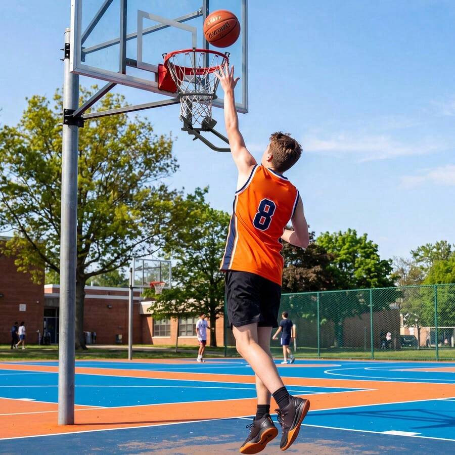[Local Shipping] Heavy-Duty Basketball Return Attachment With 6 Sturdy Hooks-XY686539 - FXCUXKO7SYO0D - View 1