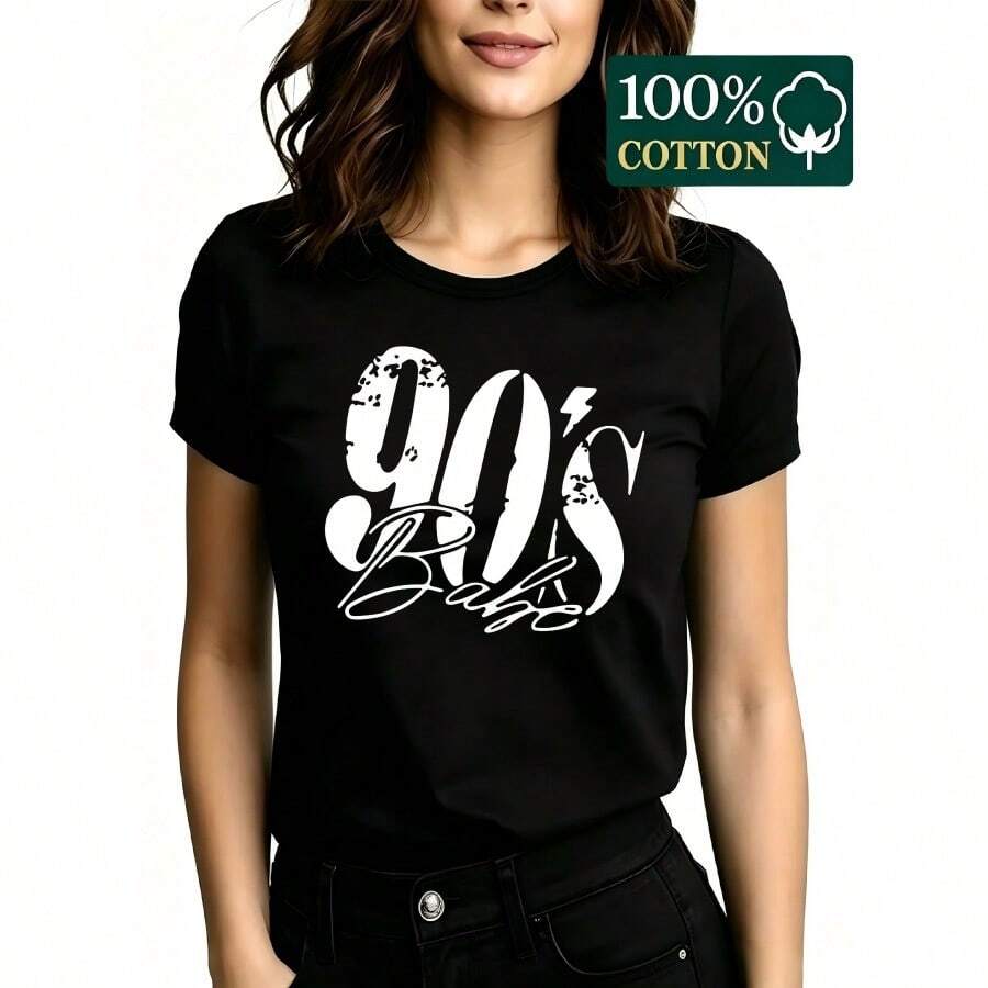 Women T-Shirts - 黑色 - 查看 1