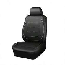 9pcs/4pcs Universal Reflective Leather Car Seat Covers With Zipper Design, Suitable For Airbags, Fit For SUV And Truck - Seat Covers - View 15