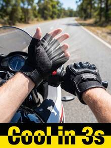 Sleek Driving Gloves With Shockproof Shell And Anti Slip Dots Lightweight Outdoor Gloves For Bikers Fingerless Cycling Gloves Great For Biking And Gym Workout Motorcycle Gear Women Gloves - Multicolor - View 11