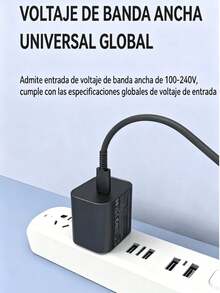 60W PD 3.0 Fast Charger For Nintendo Switch 2, Compact & Portable USB-C Charging Block, Power Adapter With 5ft Cable Compatible With IPhone And Compatible With Samsung - US A Type Plug(110-127V) - View 5